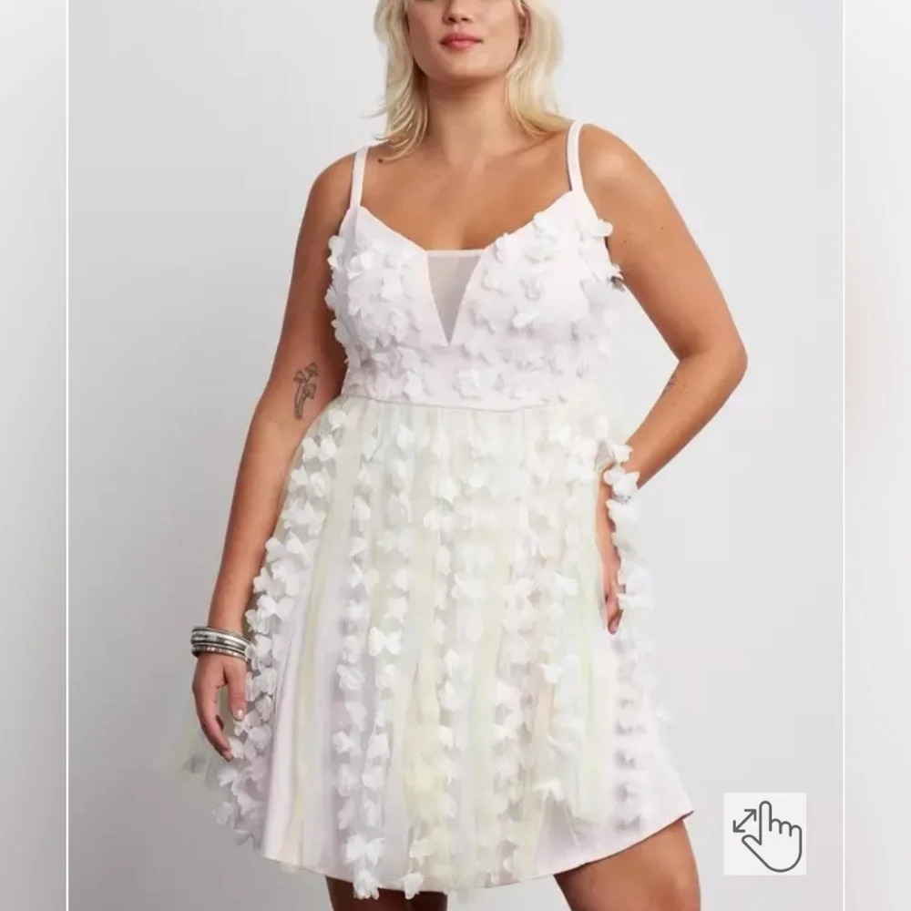 NWT Torrid Sleeveless Fairy Halloween Costume Mini Dress Size 2X 18/20 - Picture 6 of 11